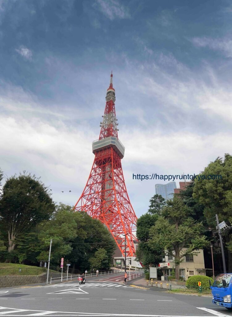 Tokyo tower run