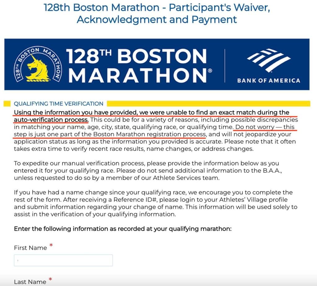 Boston marathon registration page4