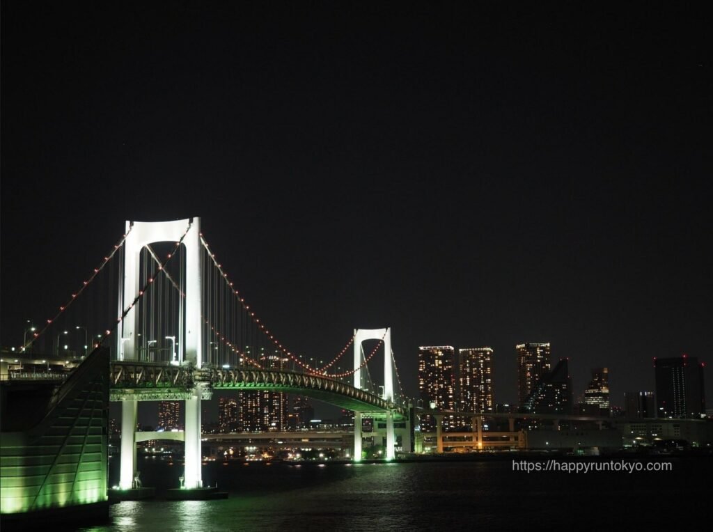 Odaiba rainbow bridge